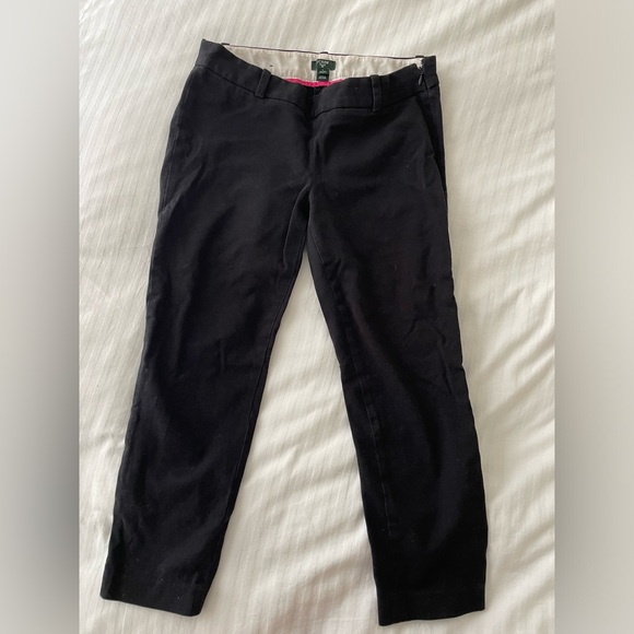 J. Crew Winnie Pant City Fit Black Size 6 - Picture 1 of 3